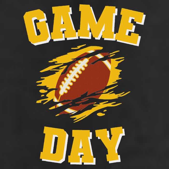 Game Day Kick Off Football Black And Yellow Team Fan Adult Drive Performance Visor