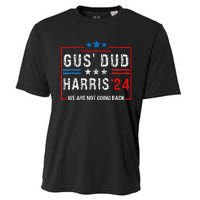 Gus Dad Kamala Harris Waltz Tim Walz We Are Not Going Back Cooling Performance Crew T-Shirt