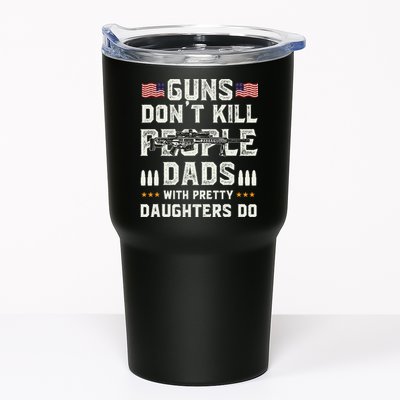 Guns Dont Kill People Dads With Pretty Daughters Humor Dad Tumbler