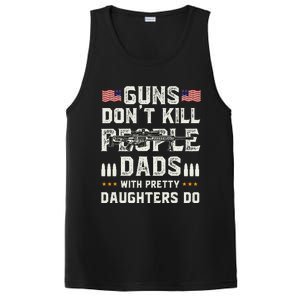 Guns Dont Kill People Dads With Pretty Daughters Humor Dad PosiCharge Competitor Tank