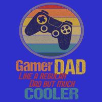 Gaming Dad Like A Regular Dad But Way Cooler Vintage Gamer Gift Apron