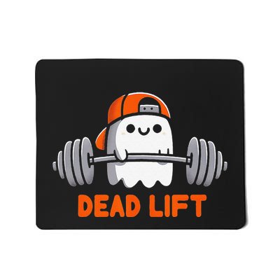 Ghost Dead Lift Halloween Gym Funny Gymer Weightlifting Gift Mousepad