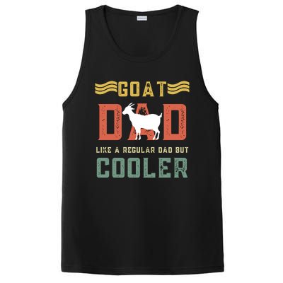 Goat Dad Like A Regular Dad But Cooler PosiCharge Competitor Tank