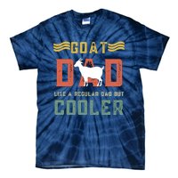 Goat Dad Like A Regular Dad But Cooler Tie-Dye T-Shirt