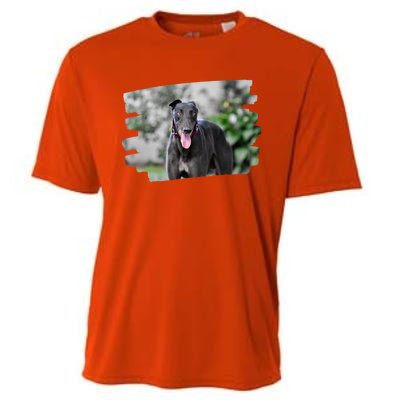 Greyhound Dog Lover Gift Cooling Performance Crew T-Shirt