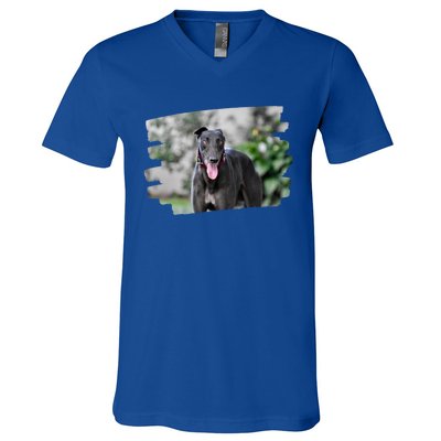 Greyhound Dog Lover Gift V-Neck T-Shirt