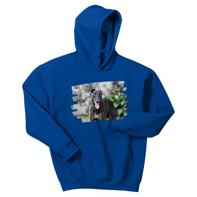 Greyhound Dog Lover Gift Kids Hoodie