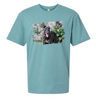 Greyhound Dog Lover Gift Sueded Cloud Jersey T-Shirt