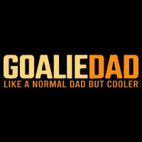 Goalie Dad Like A Normal Dad But Cooler Father's Day Gift Doggie Tank
