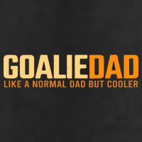 Goalie Dad Like A Normal Dad But Cooler Father's Day Gift Adult Drive Performance Visor
