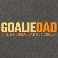 Goalie Dad Like A Normal Dad But Cooler Father's Day Gift Cotton Canvas Backpack