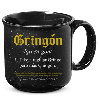 Gringon Definition Like A Regular Gringo Funny 15oz Campfire Ceramic Mug