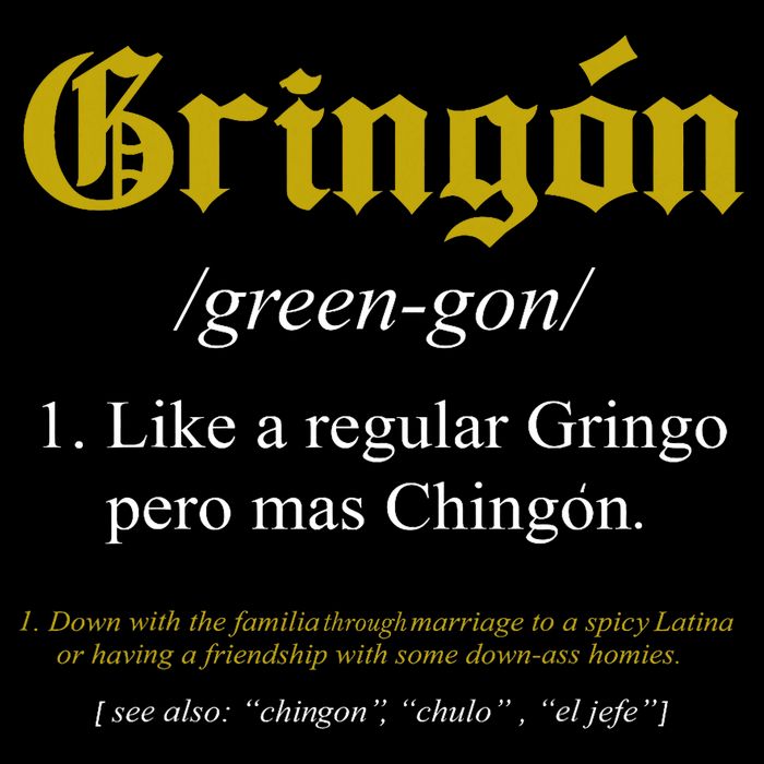 Gringon Definition Like A Regular Gringo Funny Flat Bill Trucker Hat