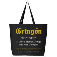 Gringon Definition Like A Regular Gringo Funny 25L Jumbo Tote