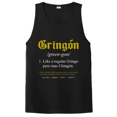 Gringon Definition Like A Regular Gringo Funny PosiCharge Competitor Tank