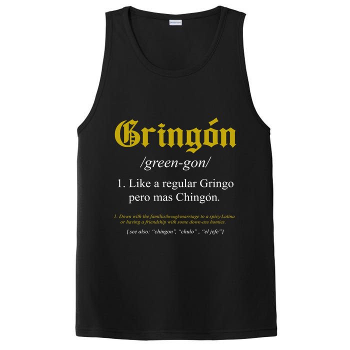 Gringon Definition Like A Regular Gringo Funny PosiCharge Competitor Tank