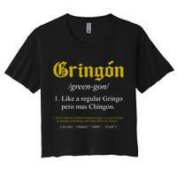 Gringon Definition Like A Regular Gringo Funny Crop Top