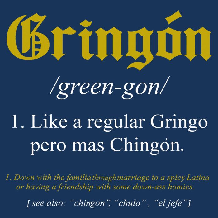 Gringon Definition Like A Regular Gringo Funny Infant Baby Jersey Bodysuit