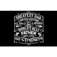 Greatest Dad Limited Edition All Time No Bumper Sticker