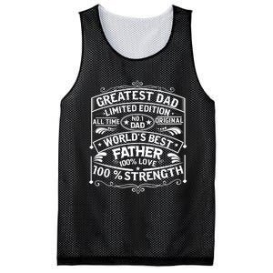 Greatest Dad Limited Edition All Time No Mesh Reversible Basketball Jersey Tank