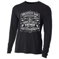 Greatest Dad Limited Edition All Time No Cooling Performance Long Sleeve Crew