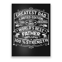 Greatest Dad Limited Edition All Time No Poster