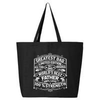Greatest Dad Limited Edition All Time No 25L Jumbo Tote