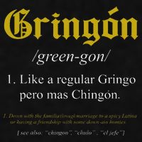 Gringon Definition Like a regular Gringo funny Ladies PosiCharge Tri-Blend Wicking Tank