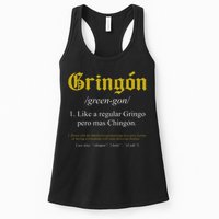 Gringon Definition Like a regular Gringo funny Womens Tank Top