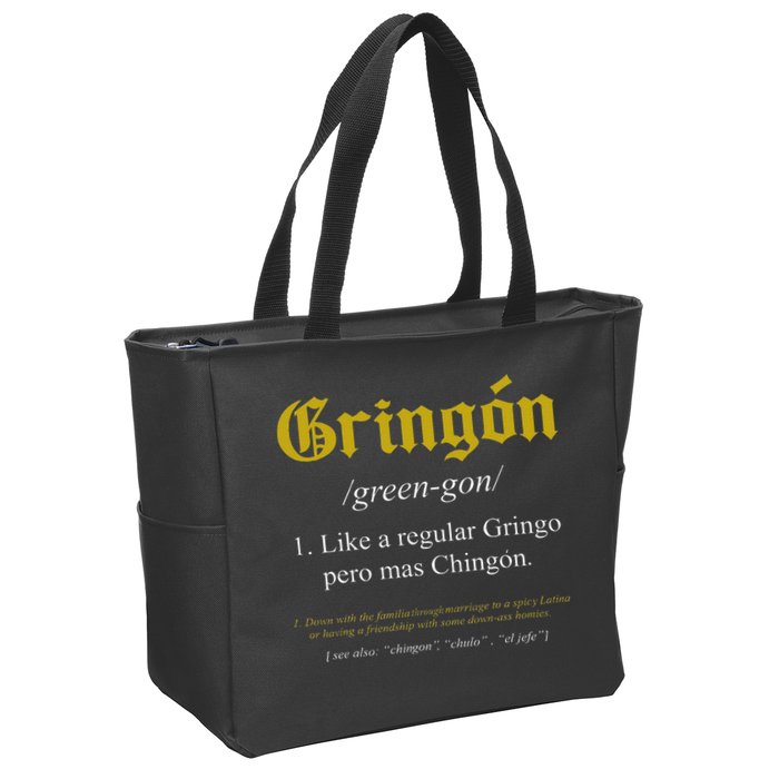 Gringon Definition Like a regular Gringo funny Zip Tote Bag