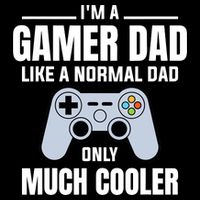 Gamer Dad Like A Normal Dad - Video Game Father Backpack