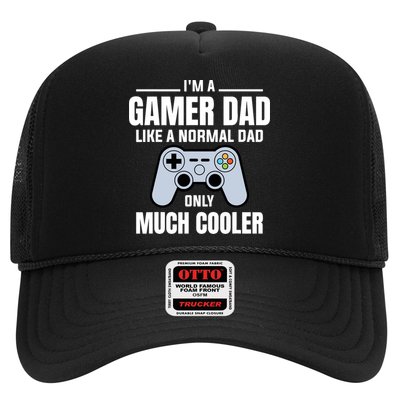 Gamer Dad Like A Normal Dad - Video Game Father Trucker Hat