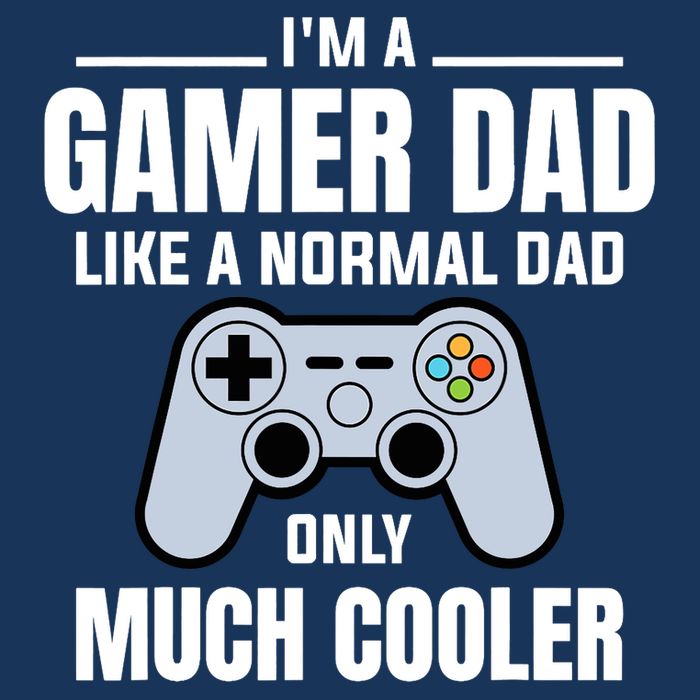 Gamer Dad Like A Normal Dad - Video Game Father Drawstring Bag