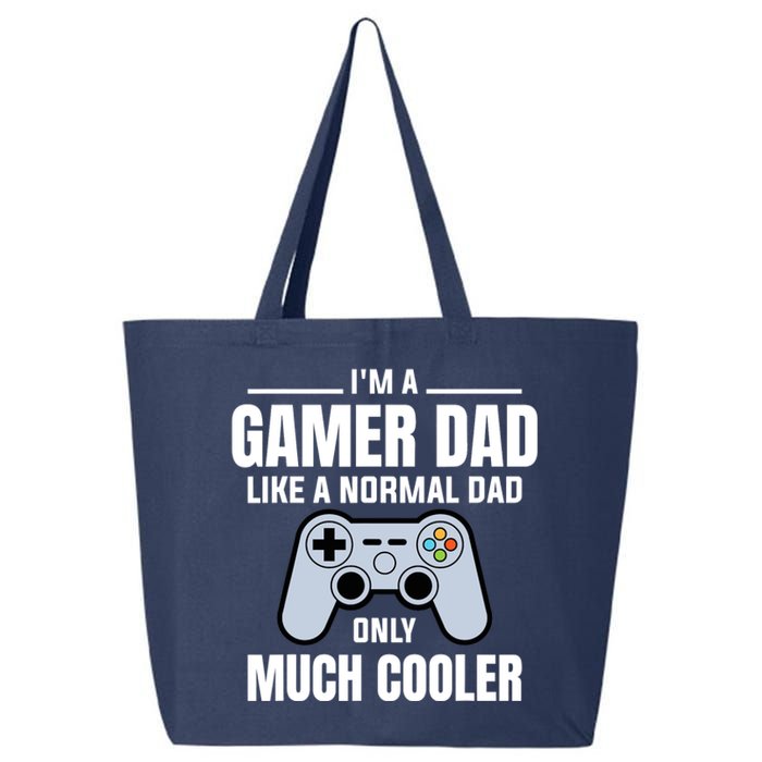 Gamer Dad Like A Normal Dad - Video Game Father 25L Jumbo Tote