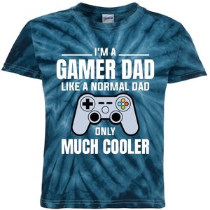 Gamer Dad Like A Normal Dad - Video Game Father Kids Tie-Dye T-Shirt