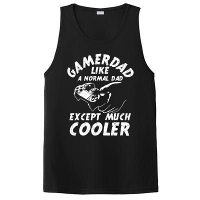 Gamer Dad Like A Normal Dad Except Much Cooler Gaming Dad Gift PosiCharge Competitor Tank