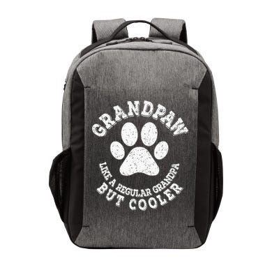 Grandpaw Dog Lover Best Grandpa Grand Paw Print Grandfather Vector Backpack