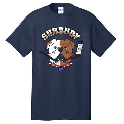 Great Design Letterkenny SHORESY Sudbury Blueberry Bulldogs #69 Captain Sweater Tall T-Shirt