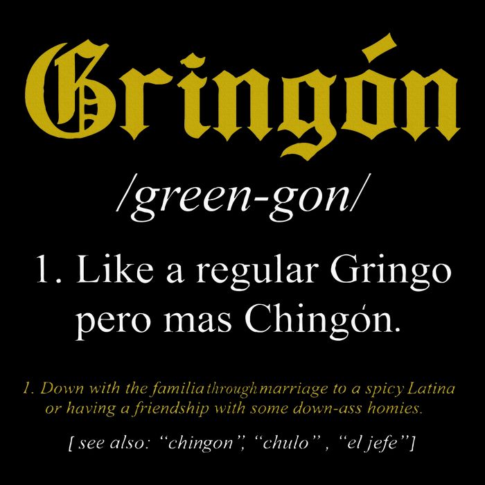 Gringon Definition Like A Regular Gringo Drawstring Bag