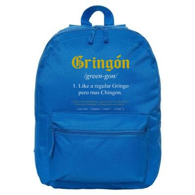 Gringon Definition Like A Regular Gringo 16 in Basic Backpack