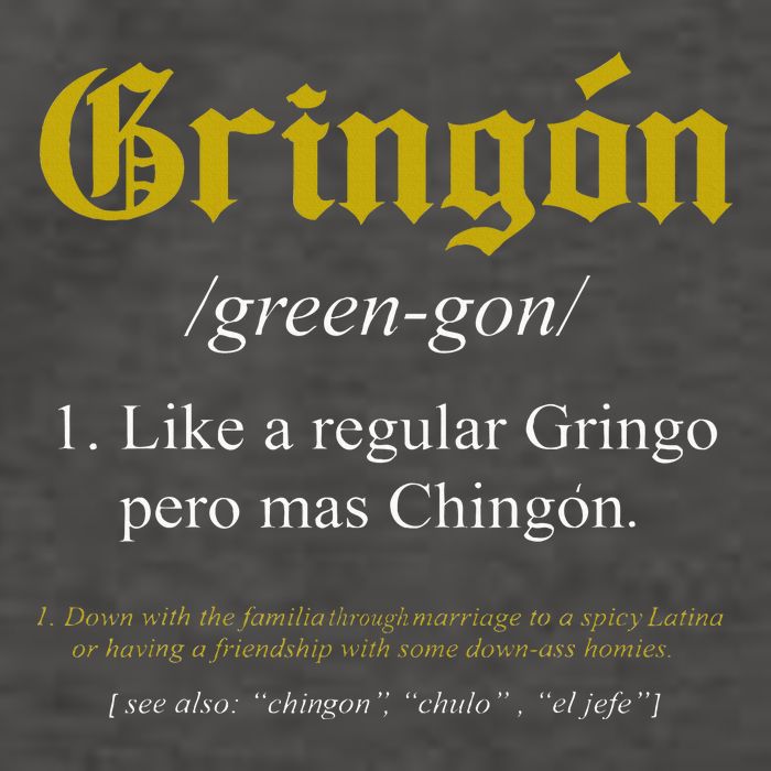 Gringon Definition Like A Regular Gringo Vector Backpack