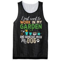 Gardening Dog Lover Gardener Garden Pet Gift Plants Mesh Reversible Basketball Jersey Tank