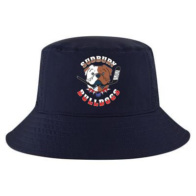 Great Design Letterkenny SHORESY 69 Sudbury Blueberry Bulldogs Cool Comfort Performance Bucket Hat