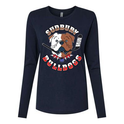 Great Design Letterkenny SHORESY 69 Sudbury Blueberry Bulldogs Womens Cotton Relaxed Long Sleeve T-Shirt