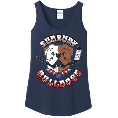 Great Design Letterkenny SHORESY 69 Sudbury Blueberry Bulldogs Ladies Essential Tank