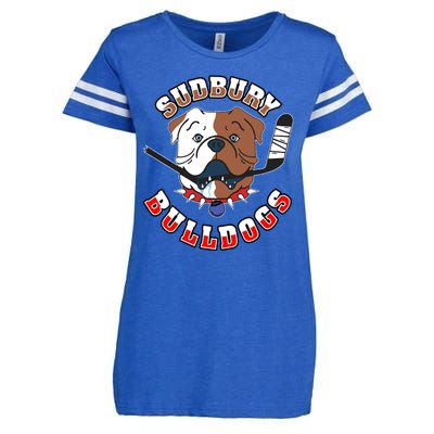 Great Design Letterkenny SHORESY 69 Sudbury Blueberry Bulldogs Enza Ladies Jersey Football T-Shirt