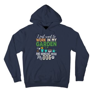 Gardening Dog Lover Gardener Garden Pet Gift Plants Hoodie