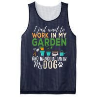 Gardening Dog Lover Gardener Garden Pet Gift Plants Mesh Reversible Basketball Jersey Tank