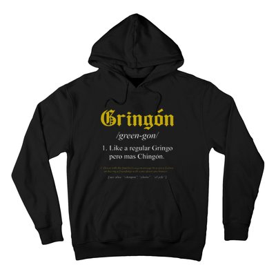 Gringon Definition Like A Regular Gringo Hoodie