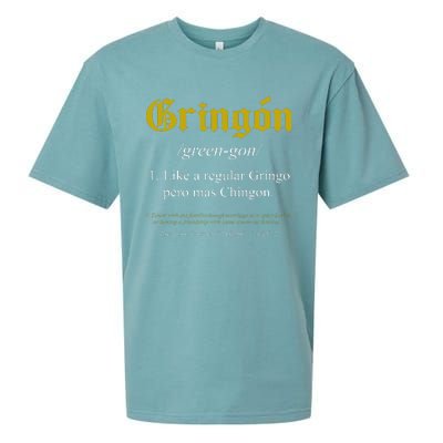 Gringon Definition Like A Regular Gringo Sueded Cloud Jersey T-Shirt